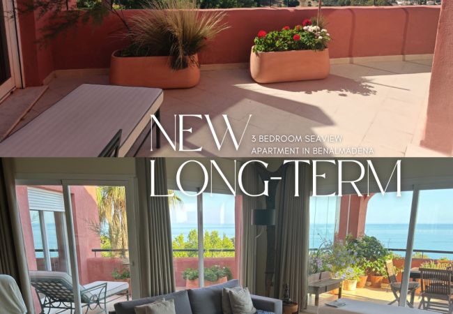 Apartamento en Benalmádena - Panoramic 3-Bedroom Urbanización Casablanca, Benal