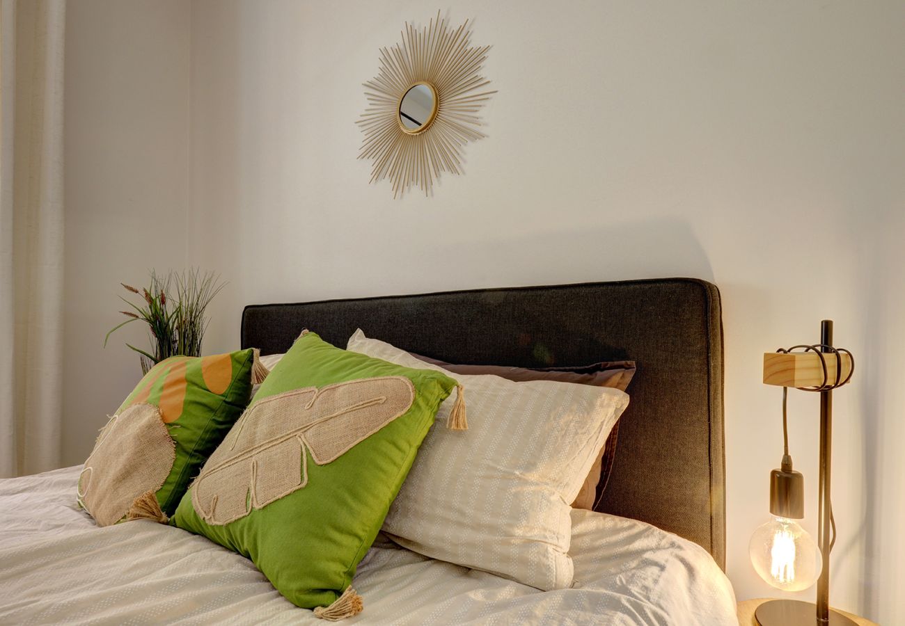 Apartamento en Mijas Costa - Apartamento de 2 dormitorios y 2 baños con relajantes vistas al mar en Mijas