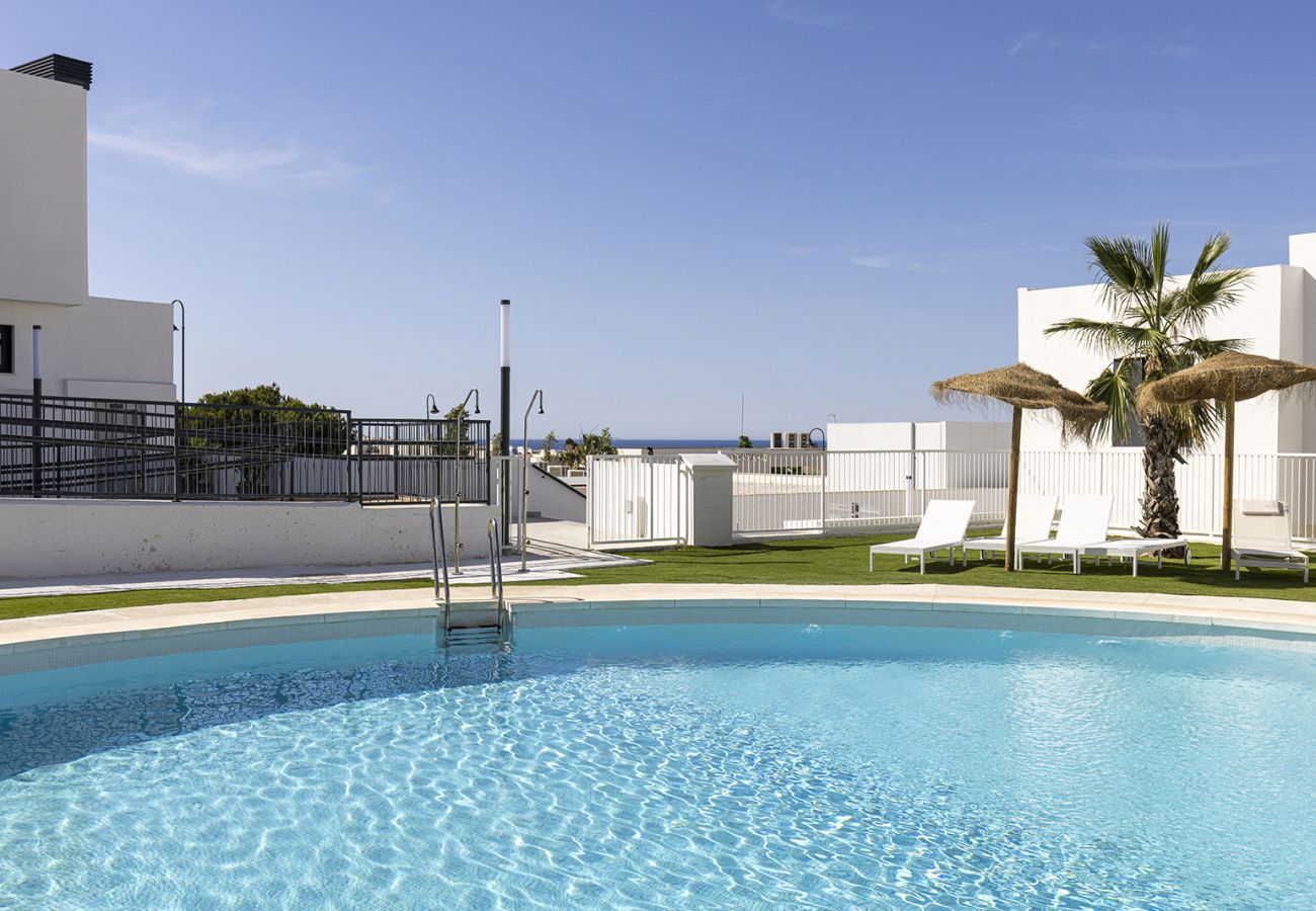 Casa en La Cala de Mijas - Casa adosada de 2 dormitorios a estrenar en La Cala, Vistas del Mar