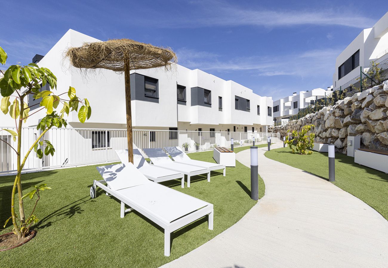 Casa en La Cala de Mijas - Casa adosada de 2 dormitorios a estrenar en La Cala, Vistas del Mar