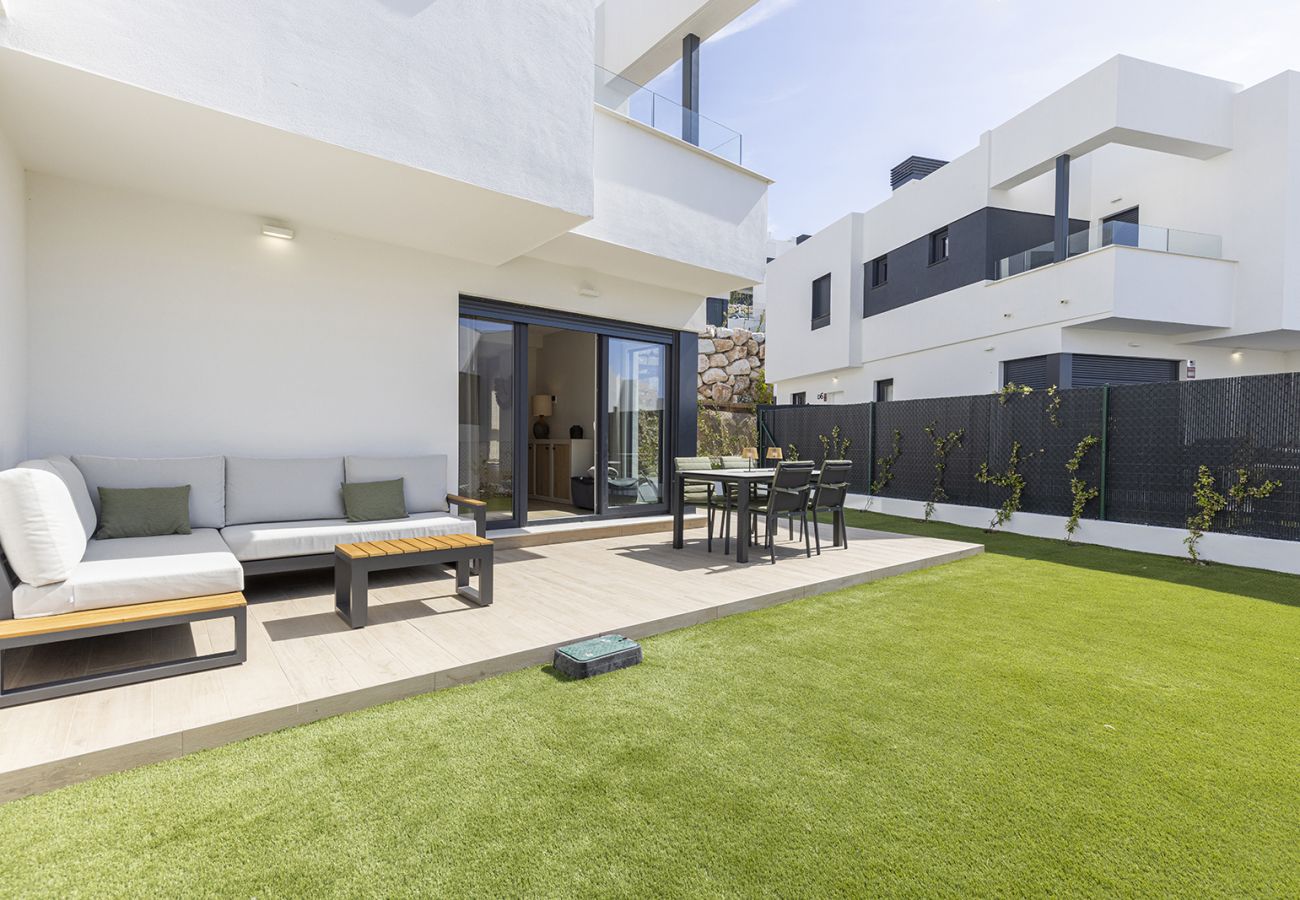 Casa en La Cala de Mijas - Casa adosada de 2 dormitorios a estrenar en La Cala, Vistas del Mar