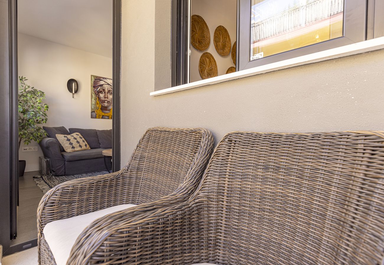 Apartamento en Fuengirola - Nuevo y relajado refugio de 2 dormitorios en la playa de Fuengirola