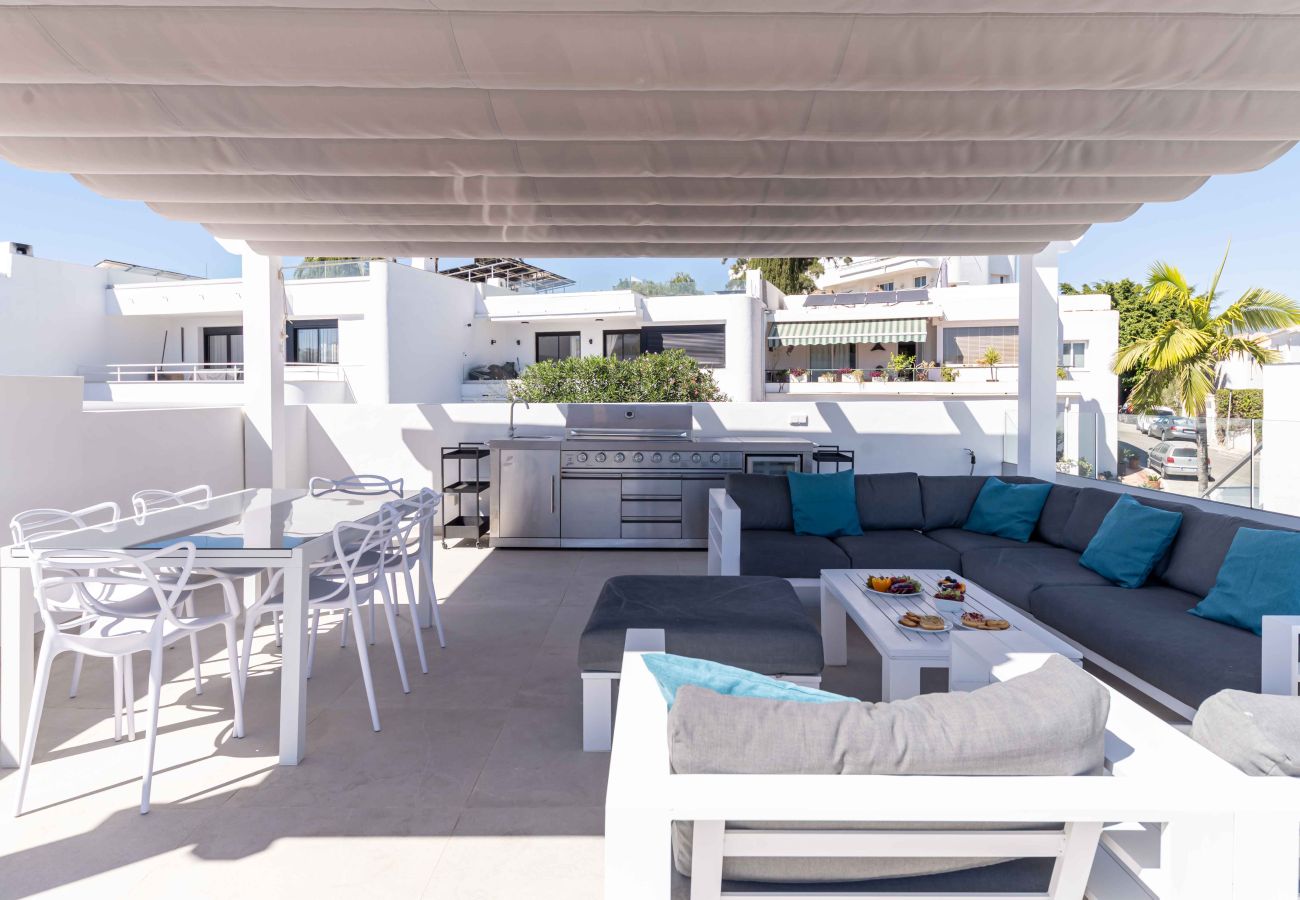 Villa en Marbella - Villa privada de lujo, piscina climatizada y sauna