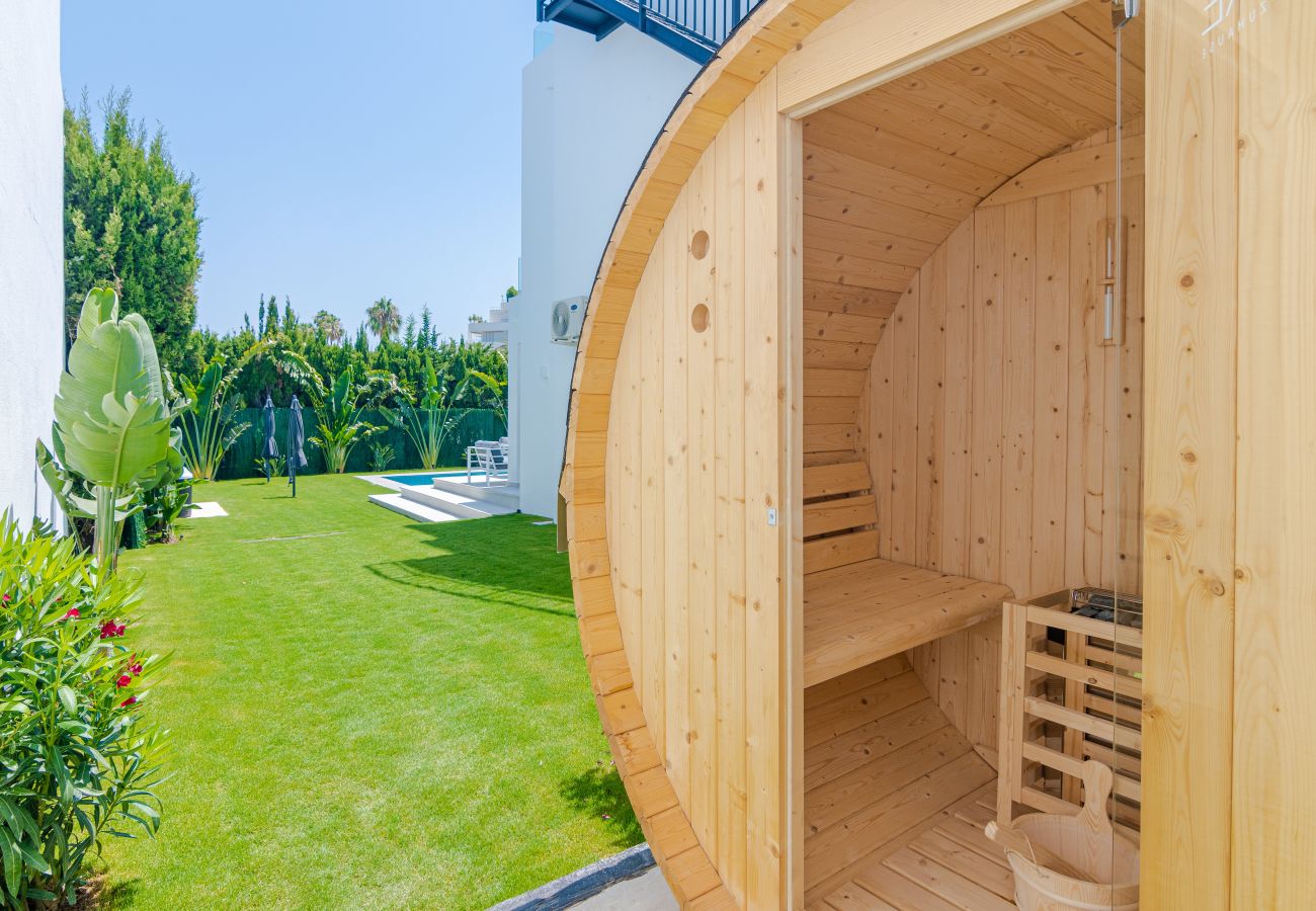 Villa en Marbella - Villa privada de lujo, piscina climatizada y sauna