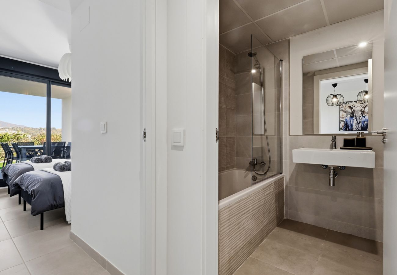 Apartamento en Mijas Costa - Moderno apartamento de 3 dormitorios en Calanova Golf
