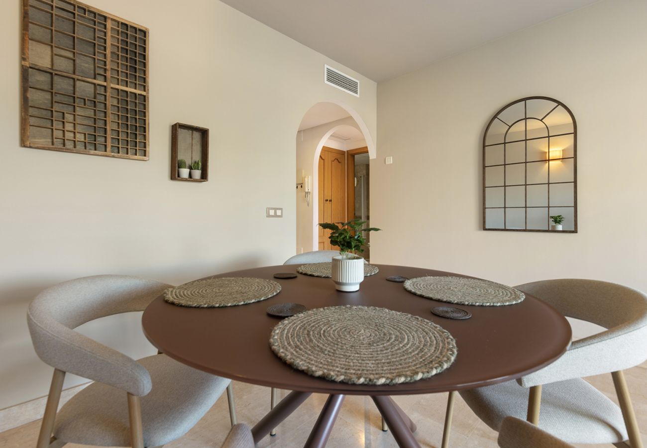 Apartamento en Mijas Costa - Relajante apartamento de 1 dormitorio con vistas al mar y terraza privada