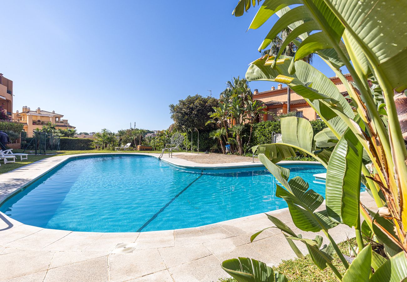 Apartamento en Mijas Costa - Relajante apartamento de 1 dormitorio con vistas al mar y terraza privada