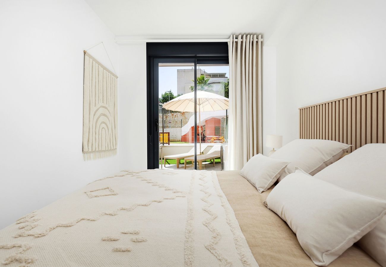 Apartamento en Mijas Costa - Apt de lujo, 2 dormitorios en Mijas Golf, con pista de pádel 