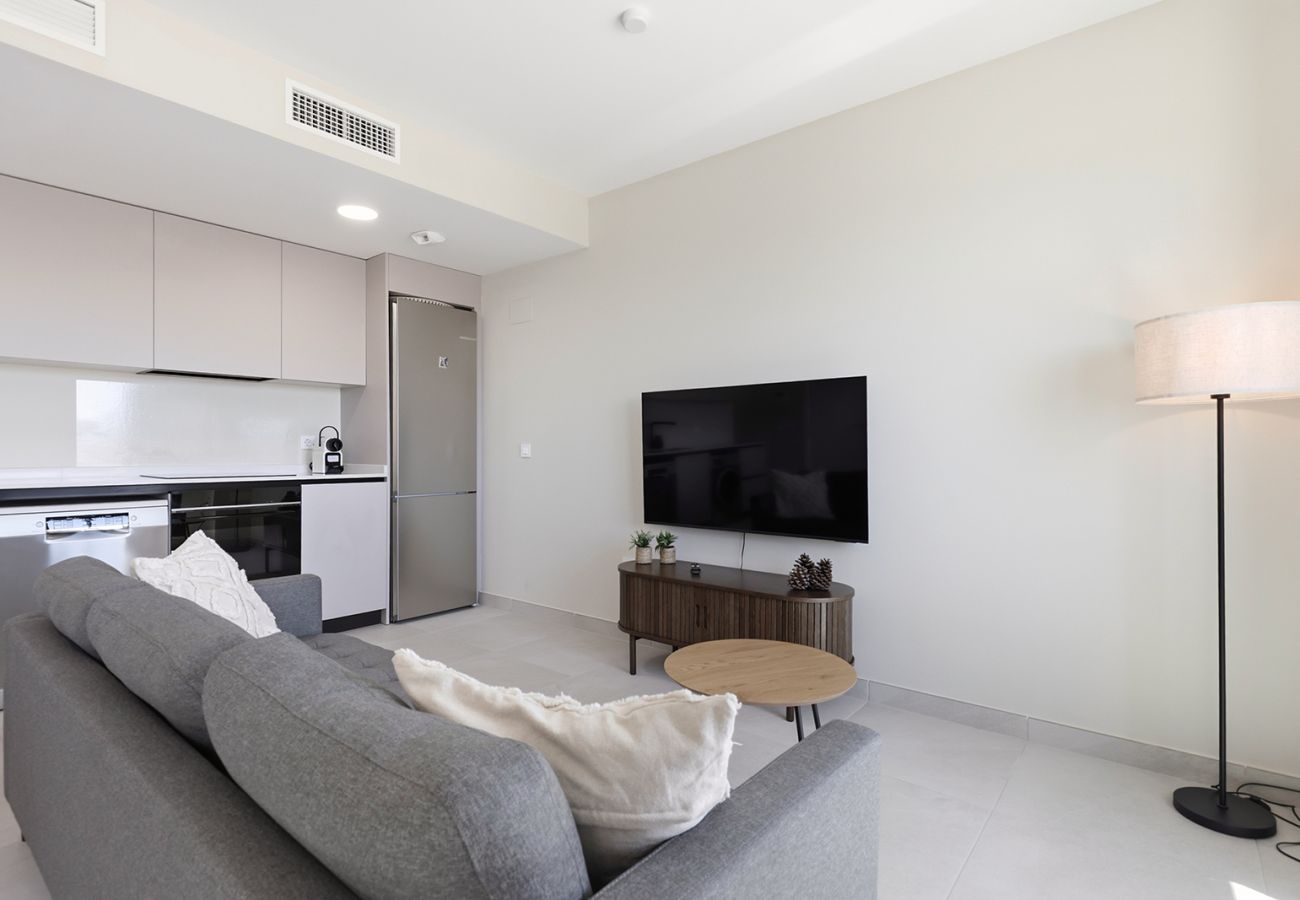 Apartamento en Mijas Costa - Nuevo ático de 2 dormitorios en Mijas Golf con pista de pádel
