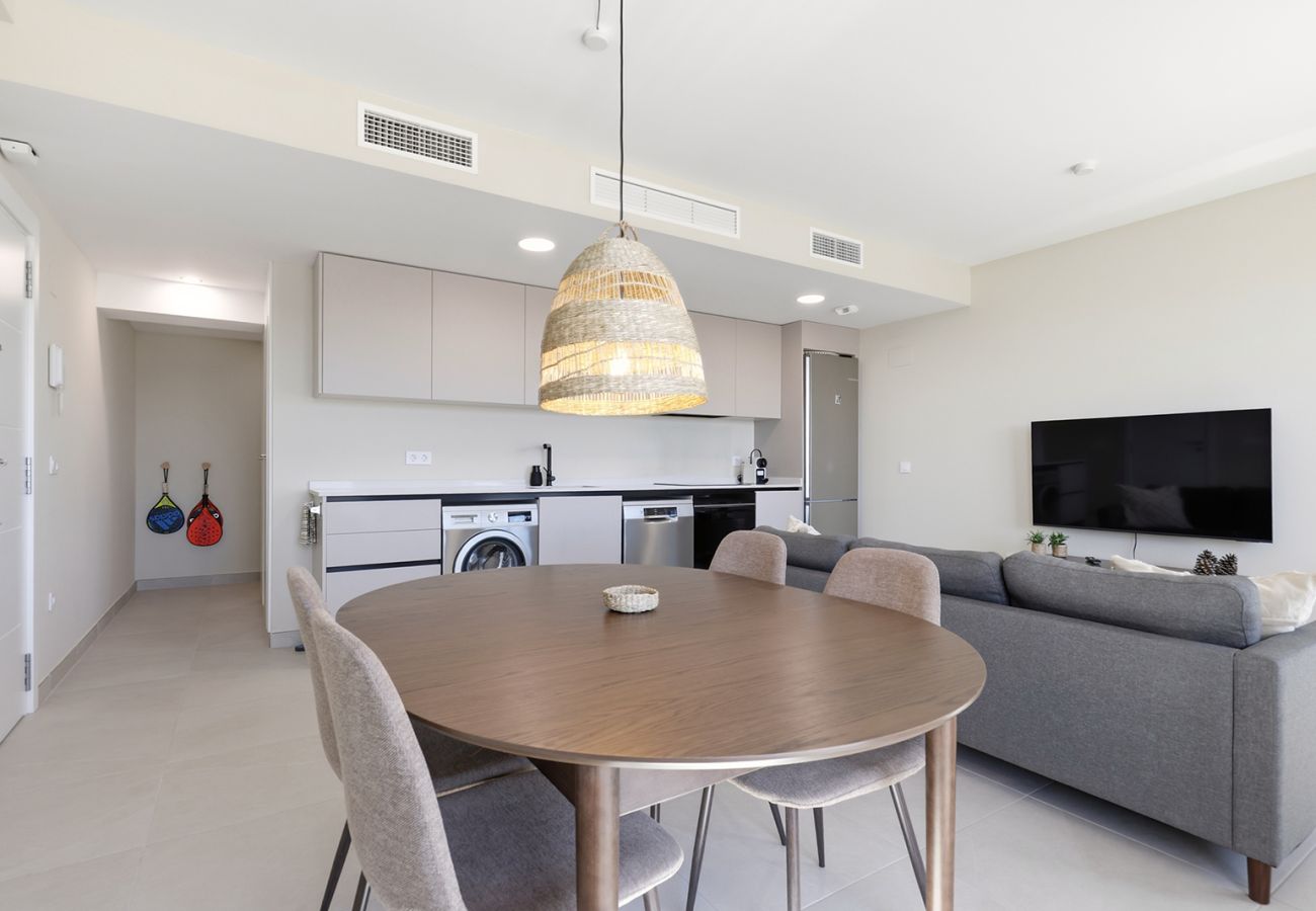 Apartamento en Mijas Costa - Nuevo ático de 2 dormitorios en Mijas Golf con pista de pádel