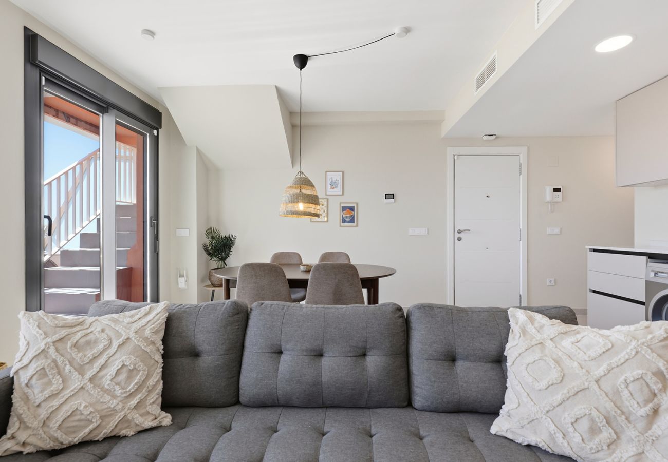 Apartamento en Mijas Costa - Nuevo ático de 2 dormitorios en Mijas Golf con pista de pádel