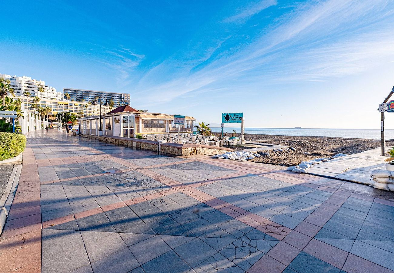 Apartment in Torremolinos - Beachfront 2 Bed Los Corales Carihuela Apt