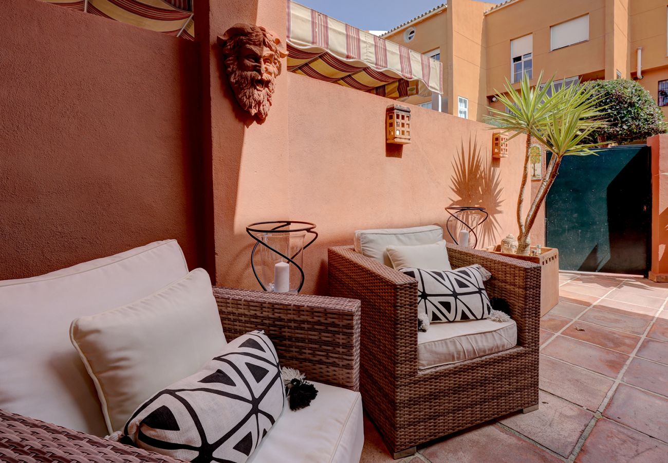 Townhouse in Benalmádena - Townhouse, 4 Bed with Terraces and BBQ