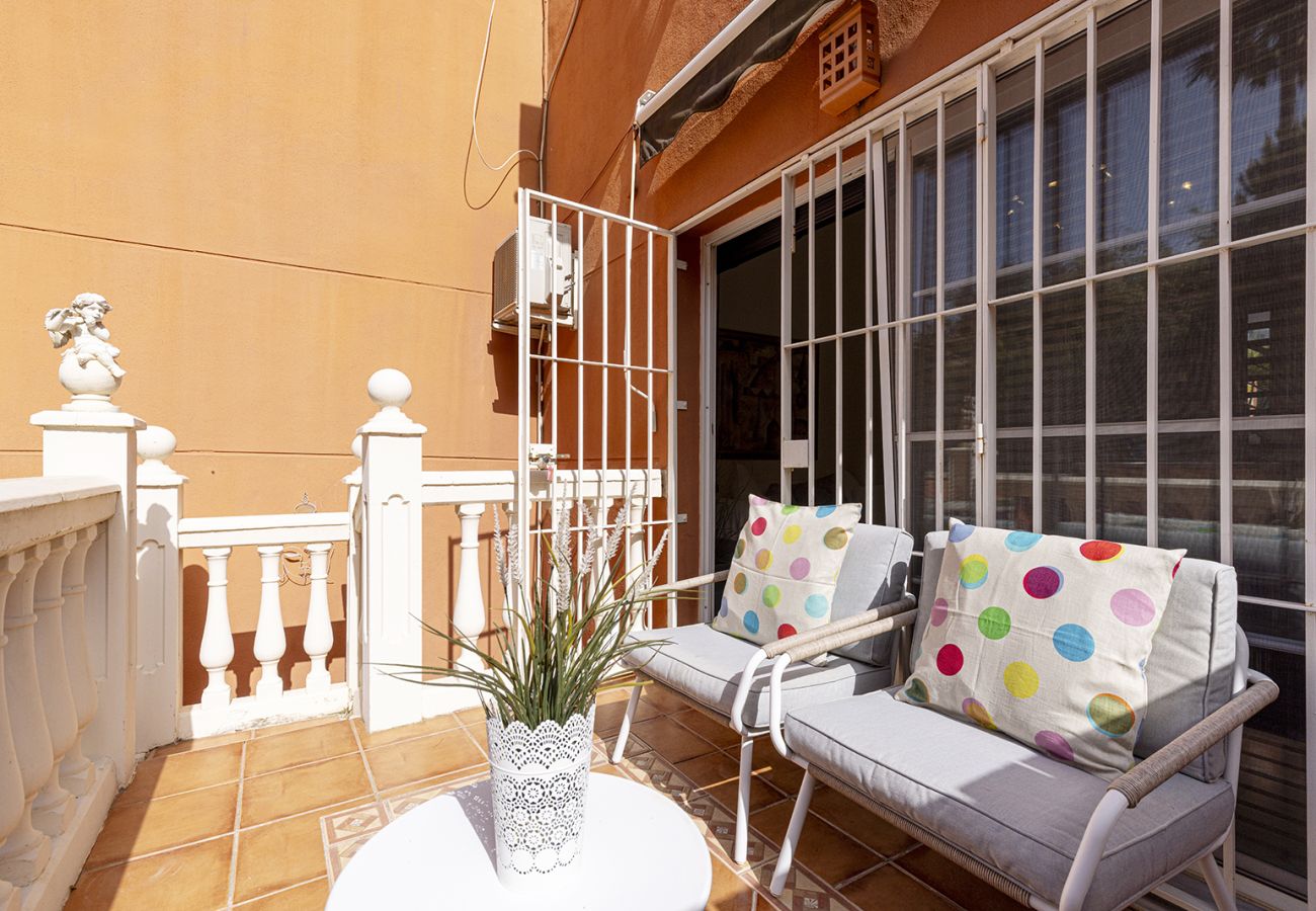 Townhouse in Benalmádena - Townhouse, 4 Bed with Terraces and BBQ