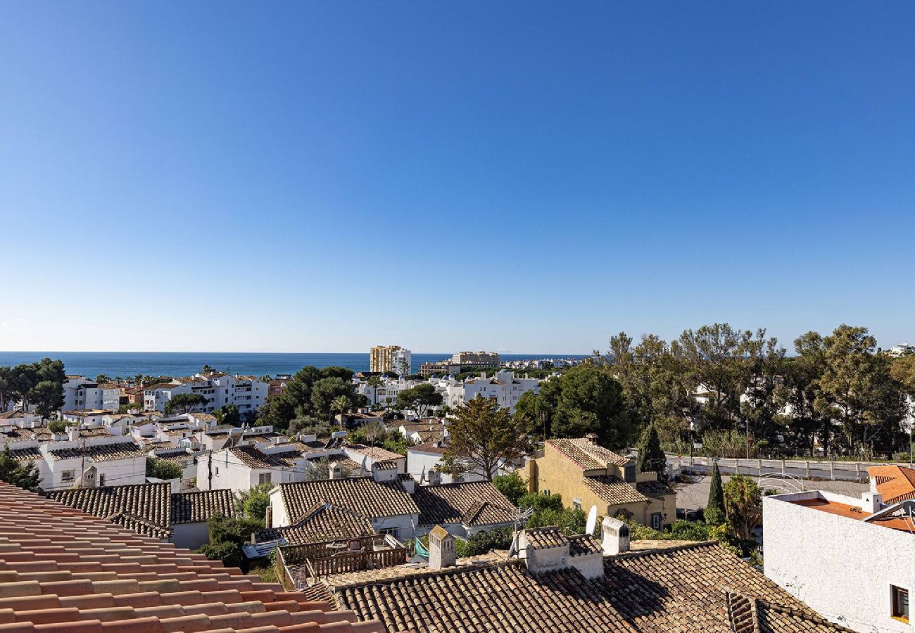 Townhouse in Mijas Costa - Classic 2 Bed Andalusian Townhouse 500m From Beach 