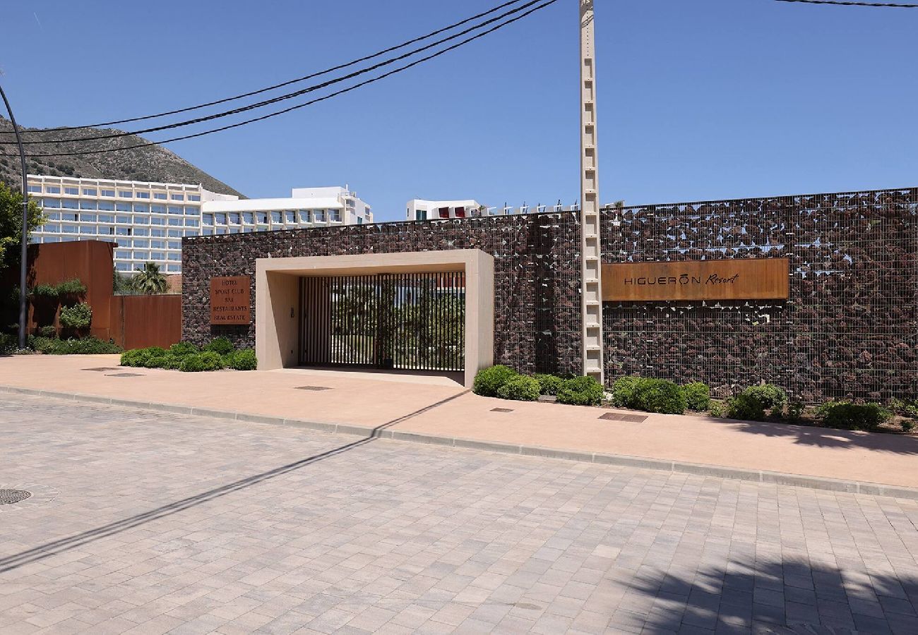 Apartment in Fuengirola - Modern El Higueron West Apt with Private Garden & BBQ