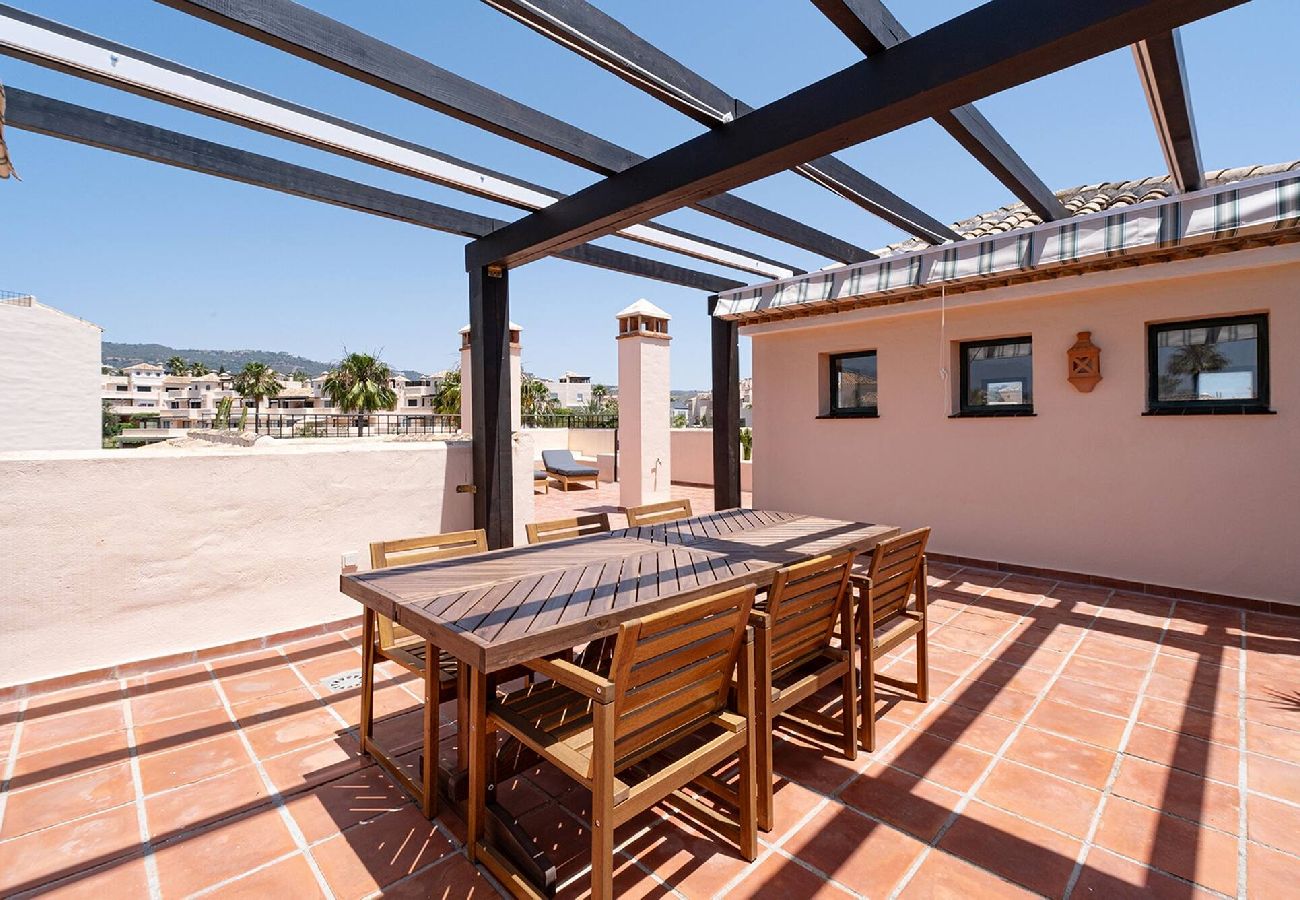 Apartment in Marbella - Santa Maria Elviria Golf Penthouse Private Terrace 