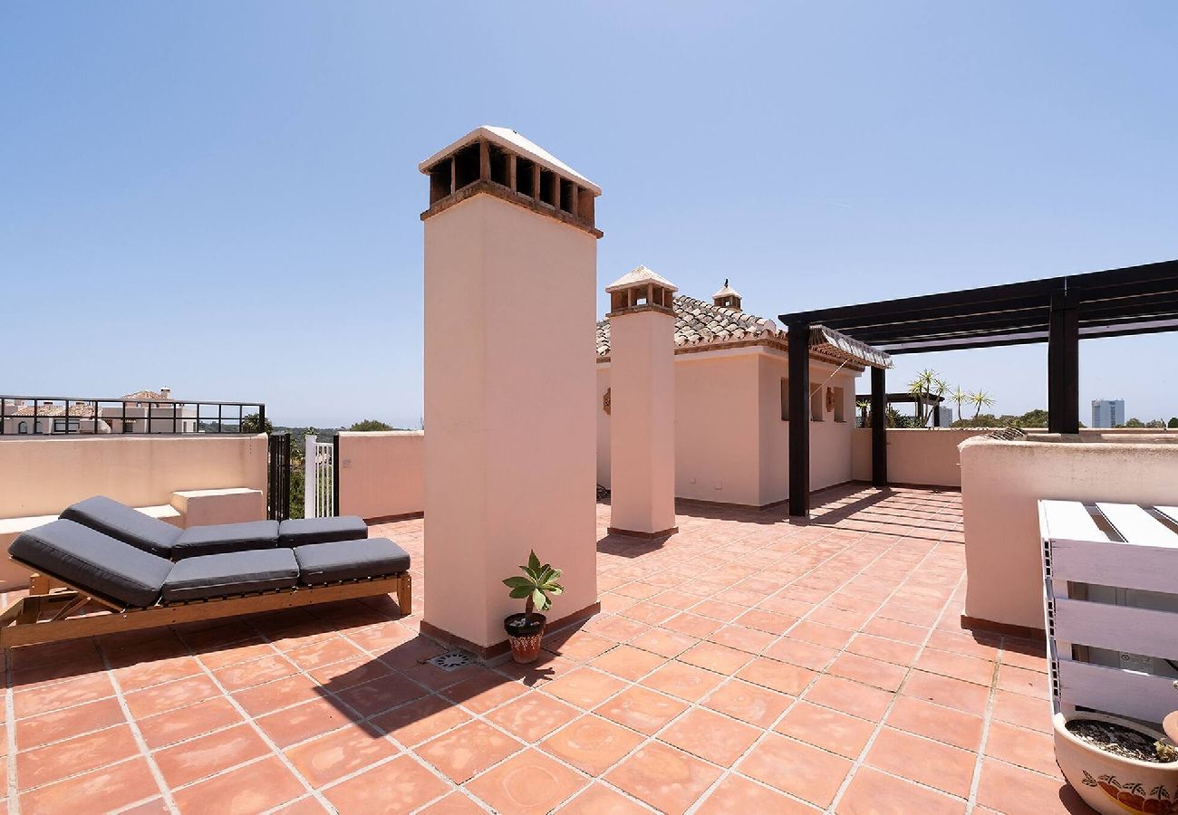 Apartment in Marbella - Santa Maria Elviria Golf Penthouse Private Terrace 