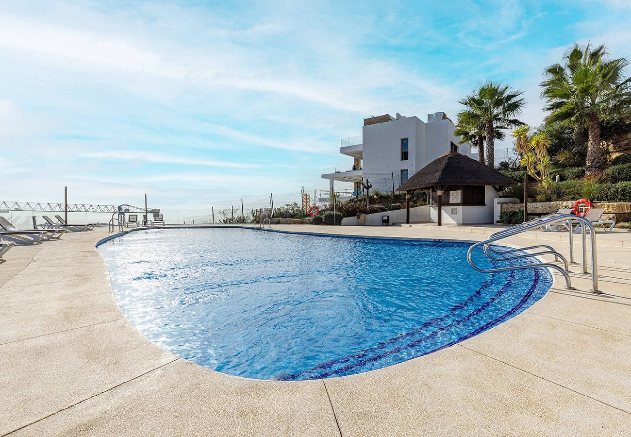 Apartment in La Cala de Mijas - La Cala Hills Club 2 Bed Duplex Penthouse, Sea Views & Hot Tub