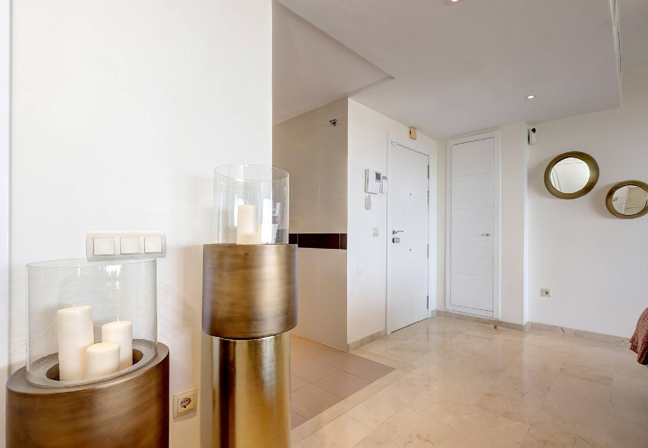 Apartment in La Cala de Mijas - La Cala Hills Club 2 Bed Duplex Penthouse, Sea Views & Hot Tub
