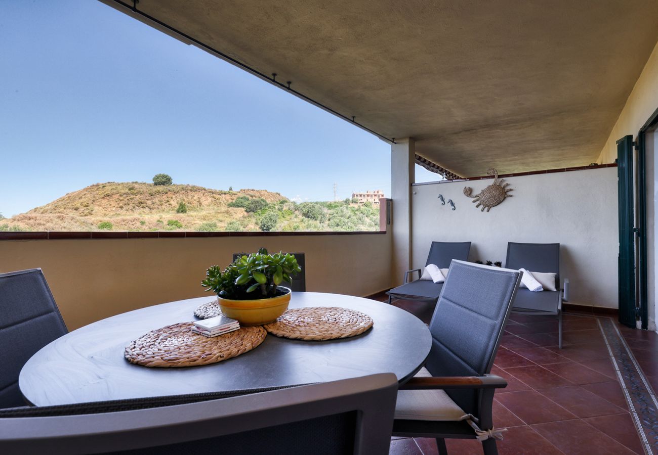 Apartment in Mijas Costa - Relaxing Sea Views 2 Bed 2 Bath Mijas Calahonda Apt