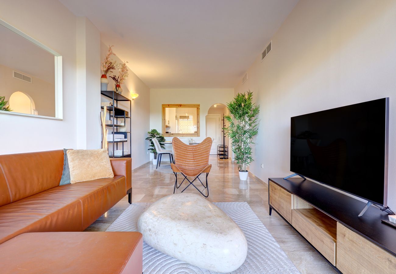 Apartment in Mijas Costa - Relaxing Sea Views 2 Bed 2 Bath Mijas Calahonda Apt