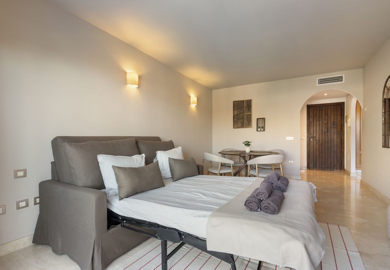 Apartment in Mijas Costa - Relaxing 1 Bed Sea View Apt, Private Terrace