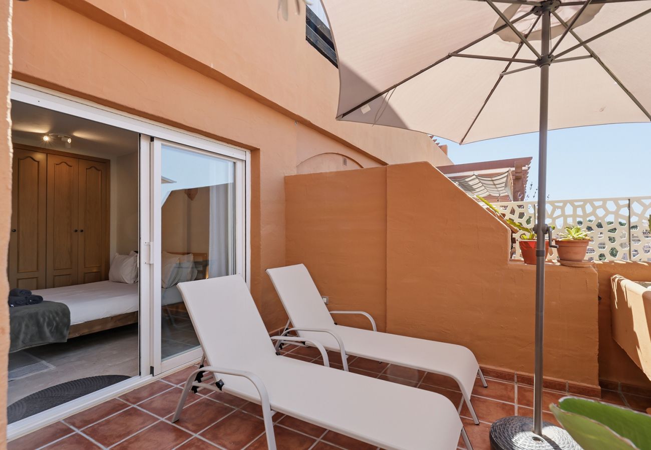 Apartment in Mijas Costa - Relaxing 1 Bed Sea View Apt, Private Terrace
