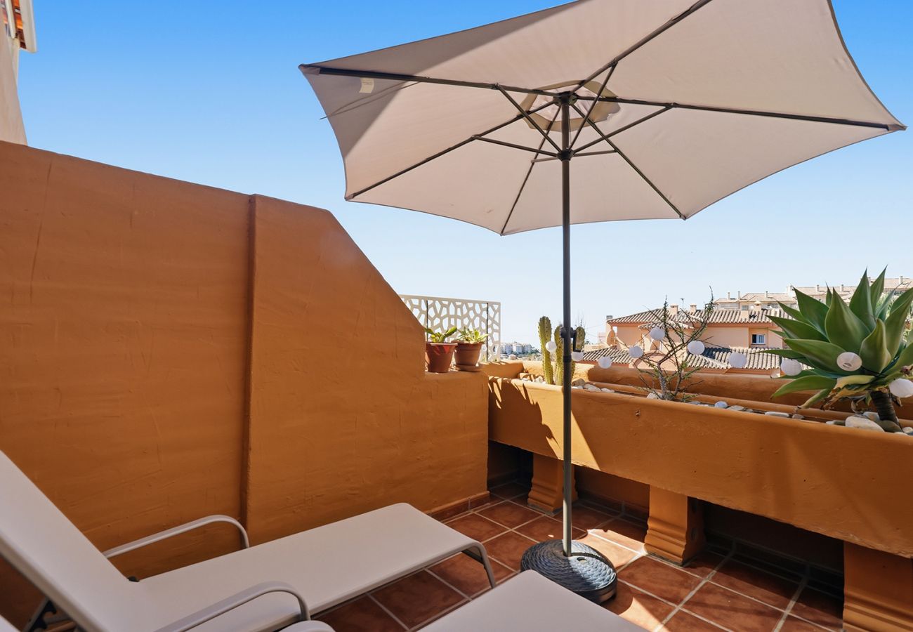 Apartment in Mijas Costa - Relaxing 1 Bed Sea View Apt, Private Terrace
