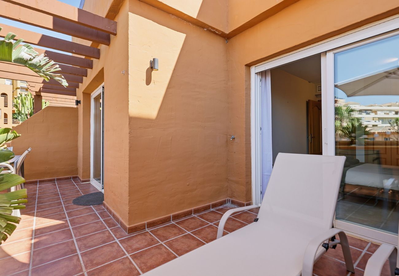 Apartment in Mijas Costa - Relaxing 1 Bed Sea View Apt, Private Terrace