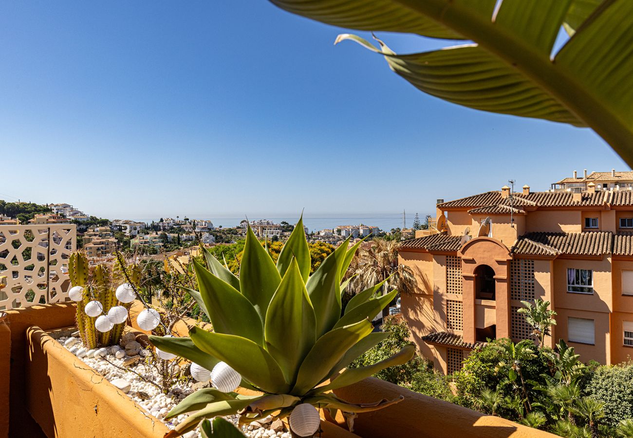 Apartment in Mijas Costa - Relaxing 1 Bed Sea View Apt, Private Terrace