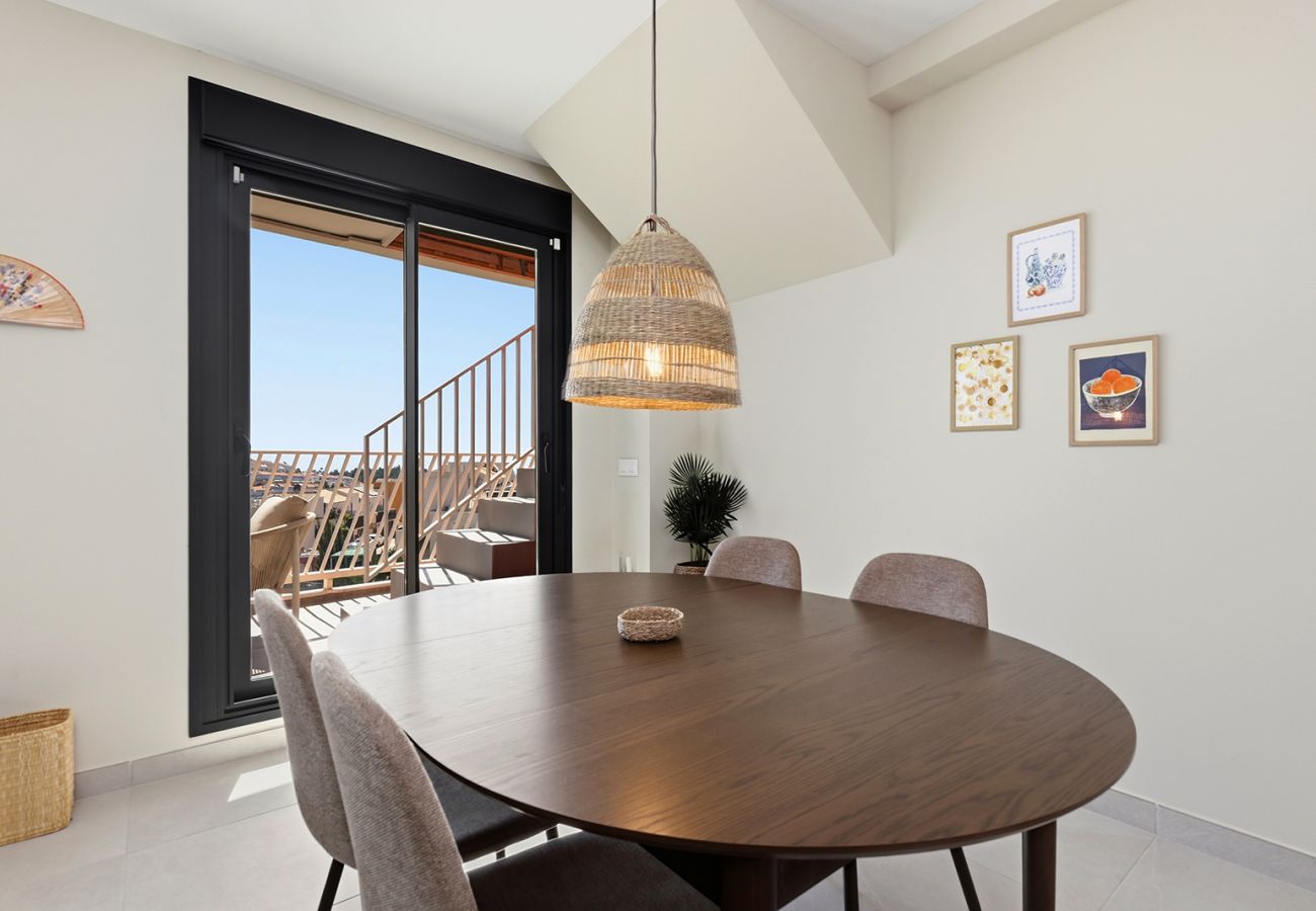 Apartment in Mijas Costa - New 2 Bed Mijas Golf Penthouse with Padel