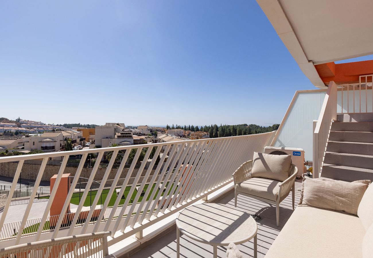 Apartment in Mijas Costa - New 2 Bed Mijas Golf Penthouse with Padel